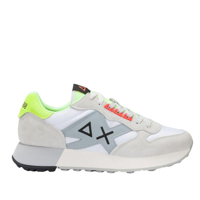 Sun68 Sneakers Basse Jaki da Uomo – Bianco