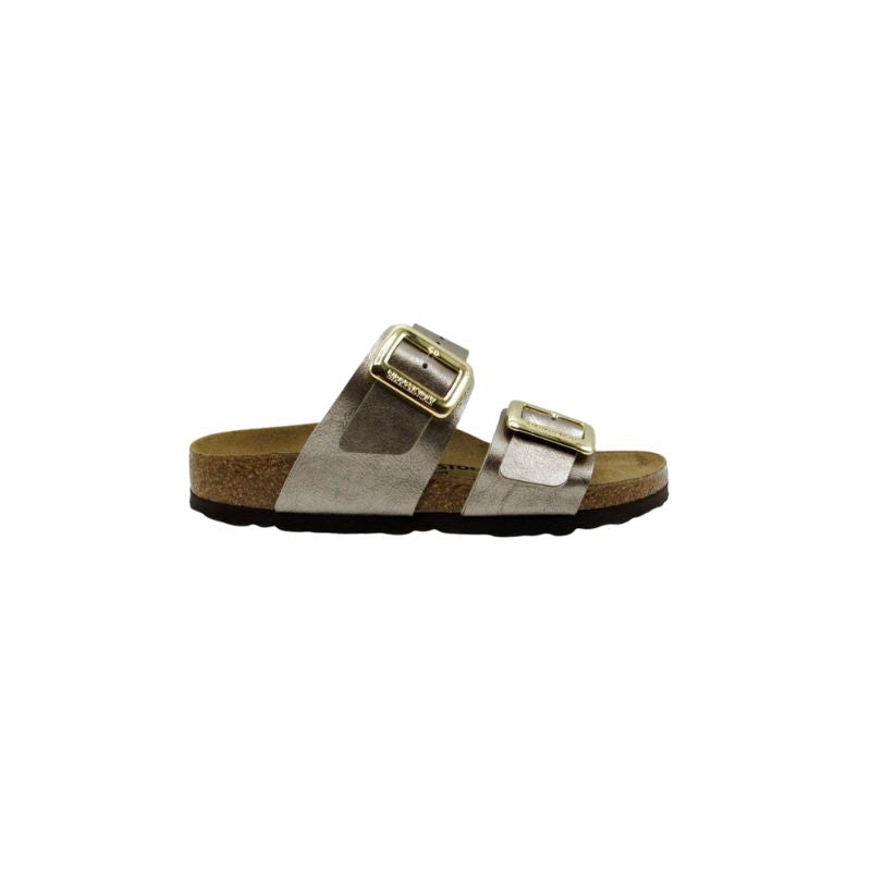 Birkenstock Ciabatte Basse Sydney da Donna – Beige
