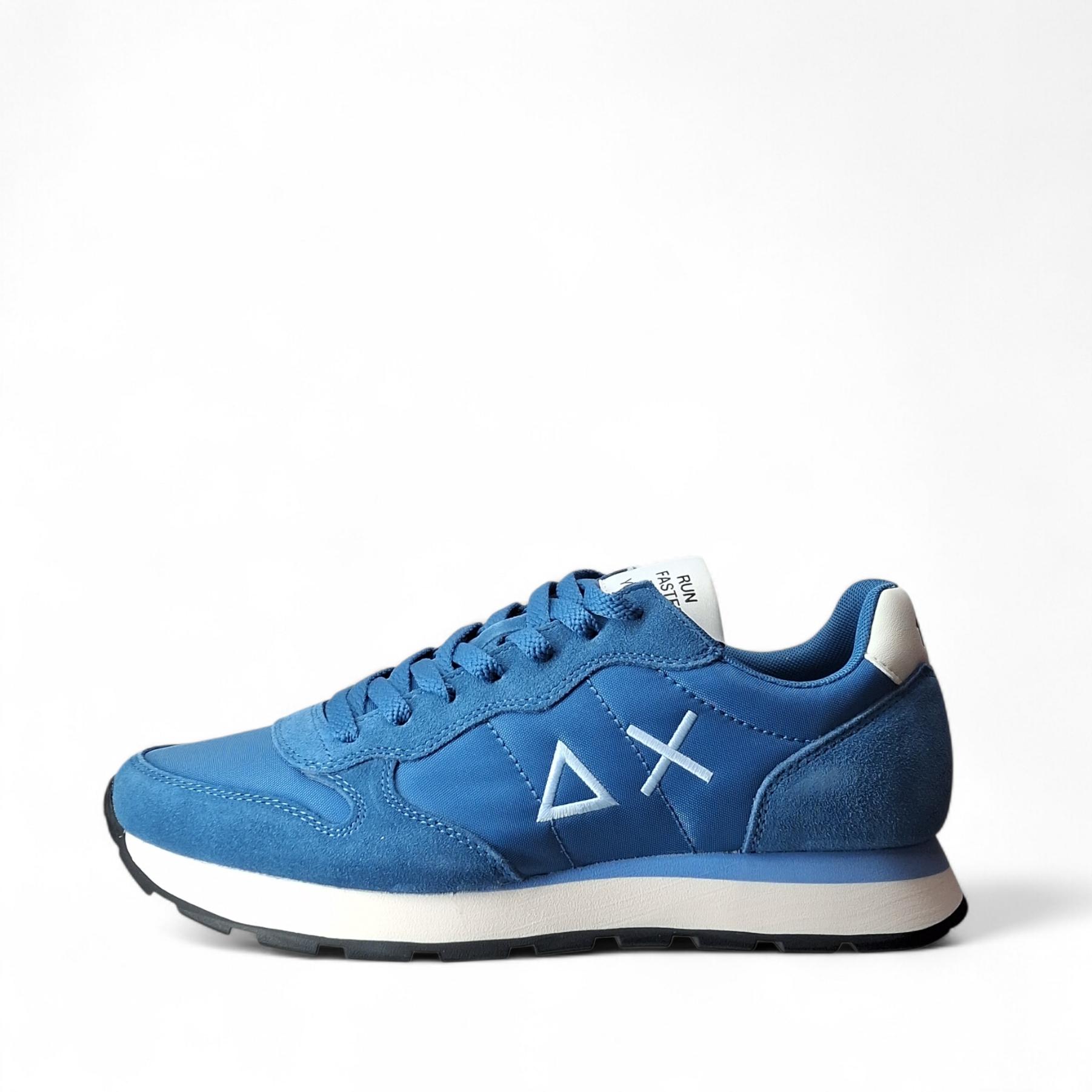 Sun68 Tom Solid Sneakers Basse da Uomo – Azzurro - BZ36101 AVIO