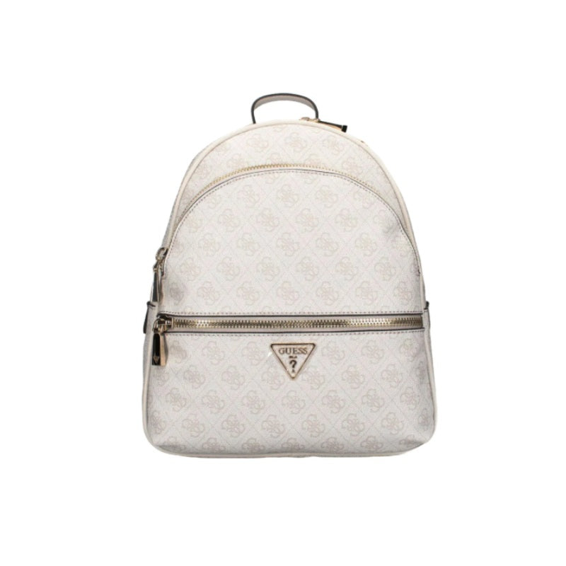 Guess Manhattan Large Backpack Tracolla Media da Donna – Osso - HWSG6994330