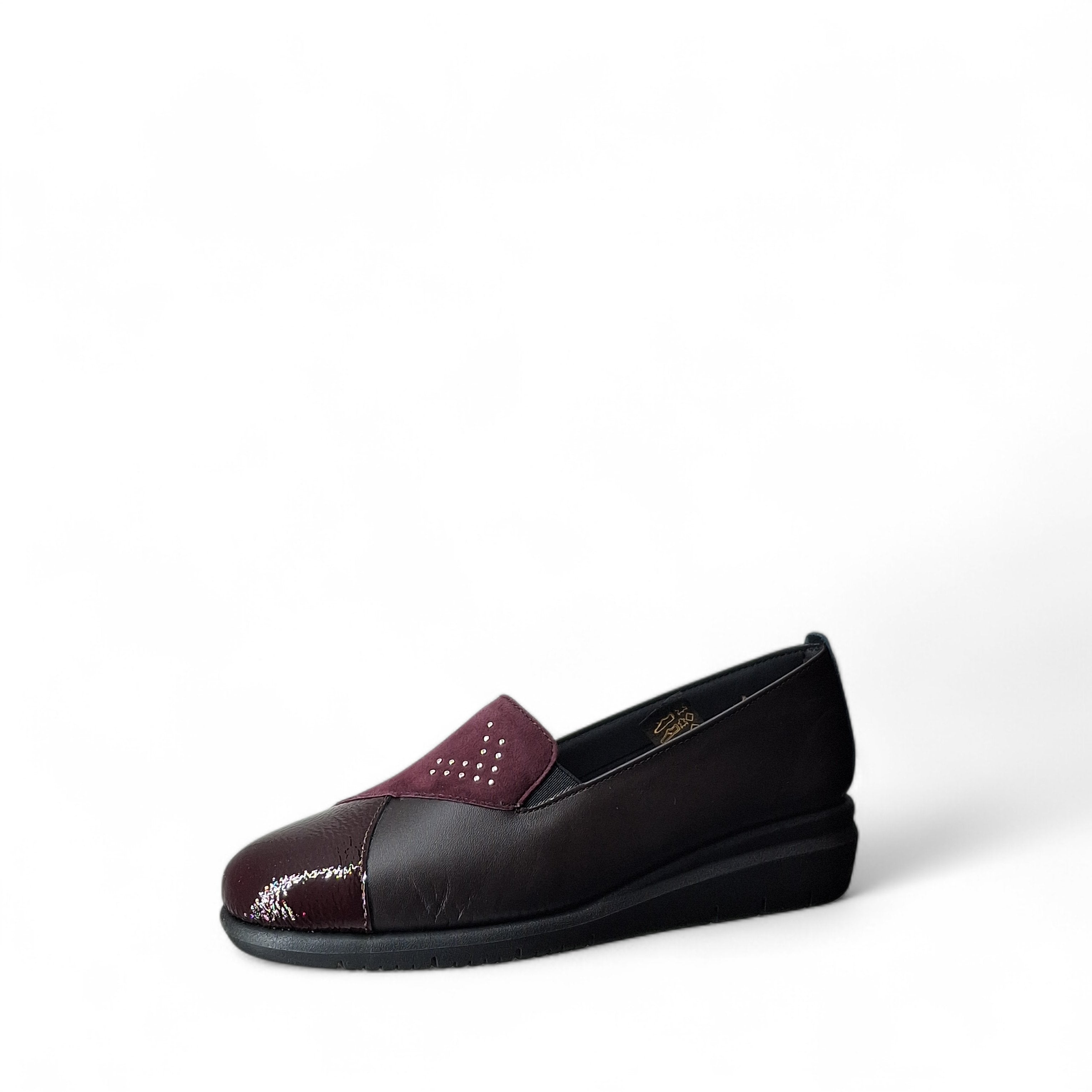 Grunland Scarpe Basse Senza Stringhe Sc da Donna – Bordeaux