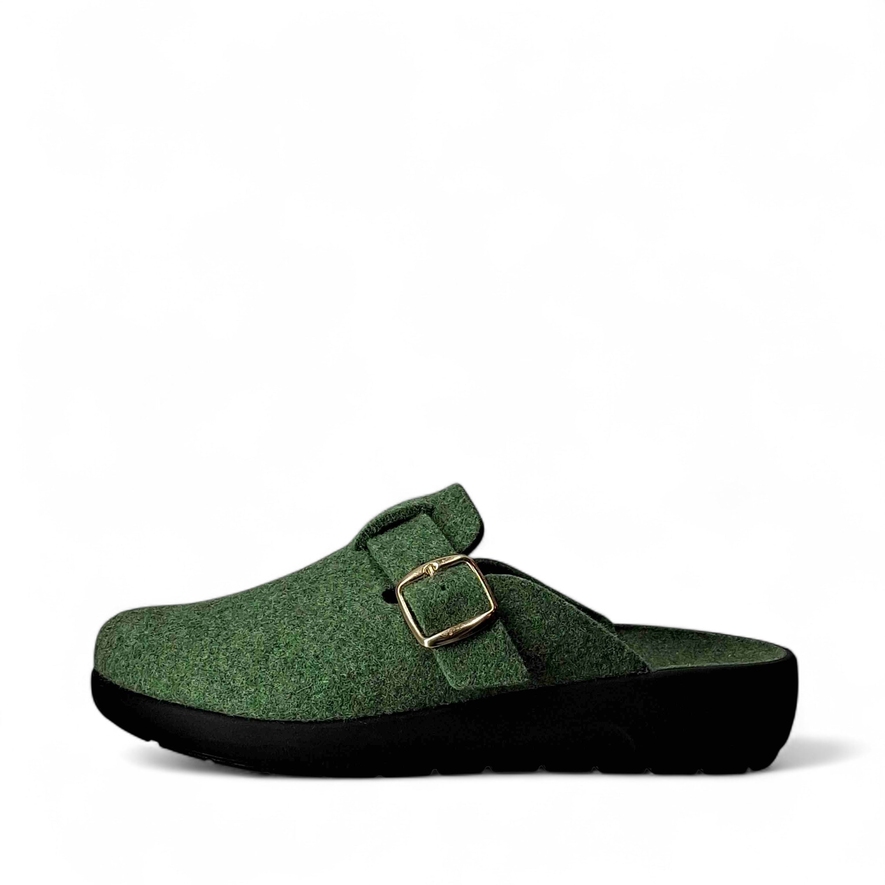 Grunland Pantofole Chiuse Ci da Donna – Verde