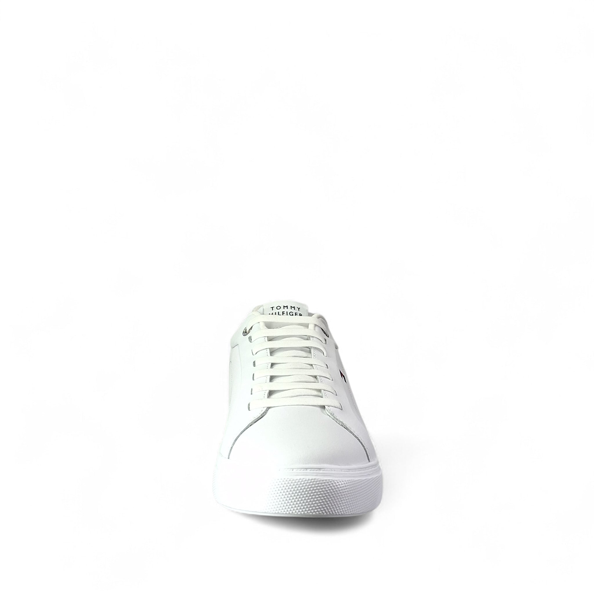 Tommy Hilfiger Icon Court Light Ess Sneakers Basse da Uomo – Bianco - FM0FM05678YBS