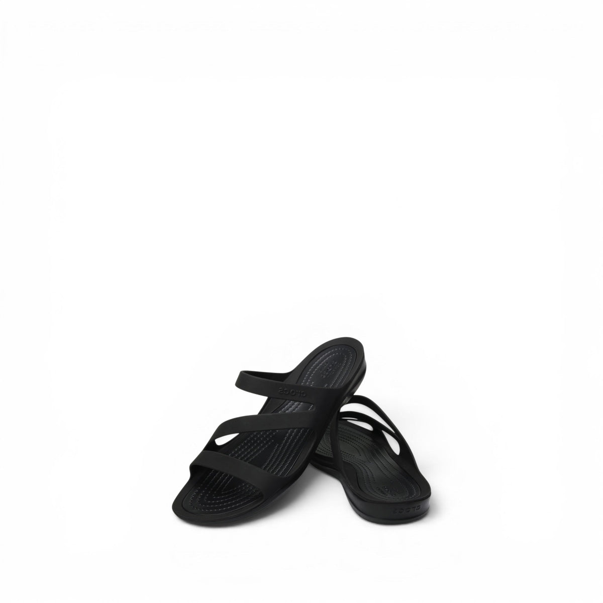 Crocs Swiftwater Ciabatte In Gomma da Donna – 203998 BKW