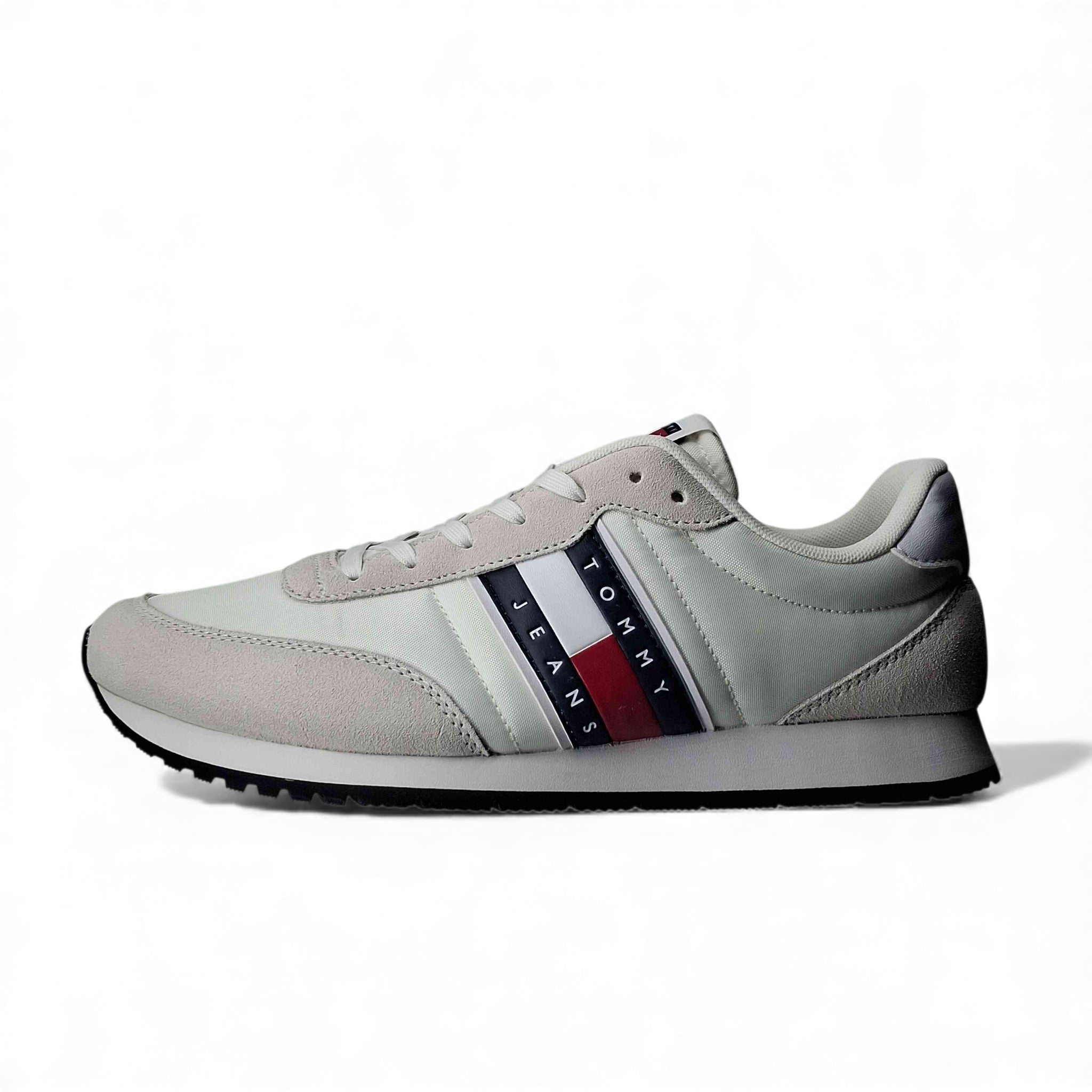 Tommy Hilfiger Sneakers Basse Tjm Runner Casual Ess da Uomo – Bianco