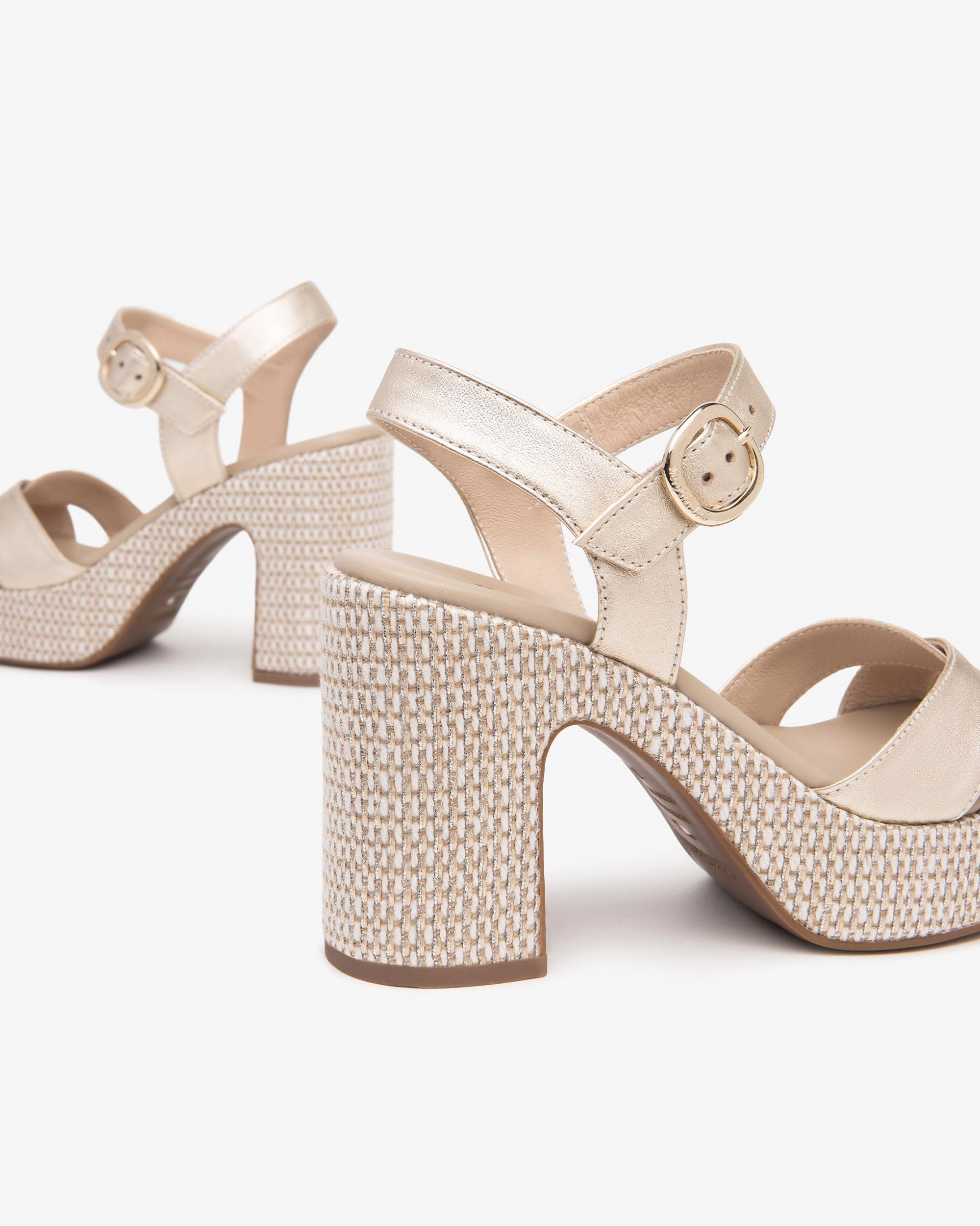 Nero Giardini Sandali con Tacco da Donna – Beige