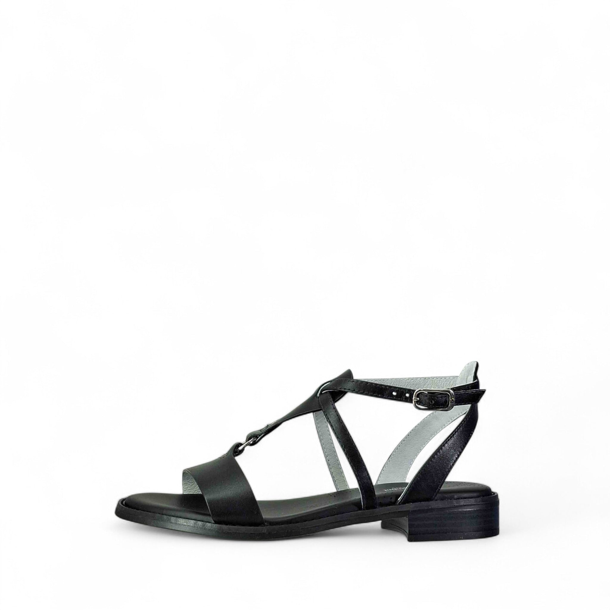 Nero Giardini Gaia Sandali Bassi da Donna – Nero - E615895 D 100