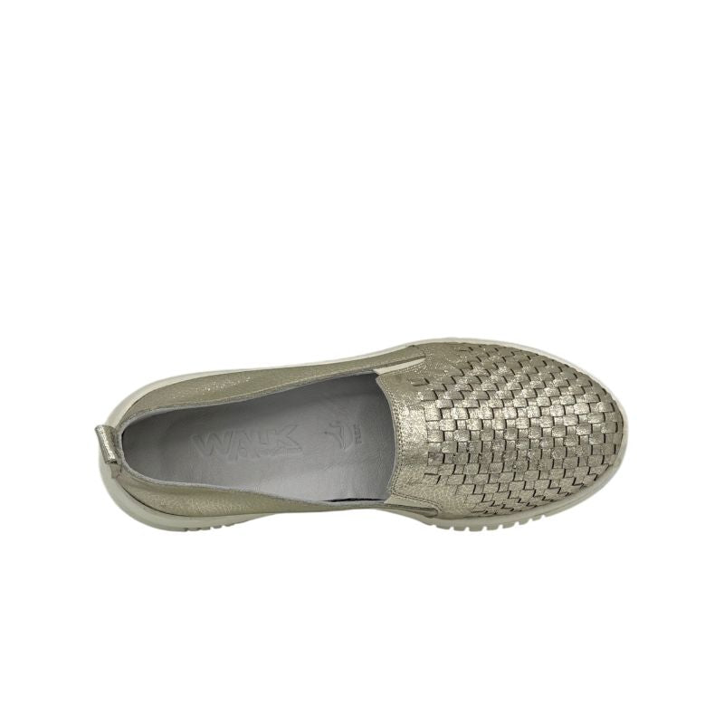 Melluso Scarpe Basse Senza Stringhe da Donna – Oro - 055043 GOLD