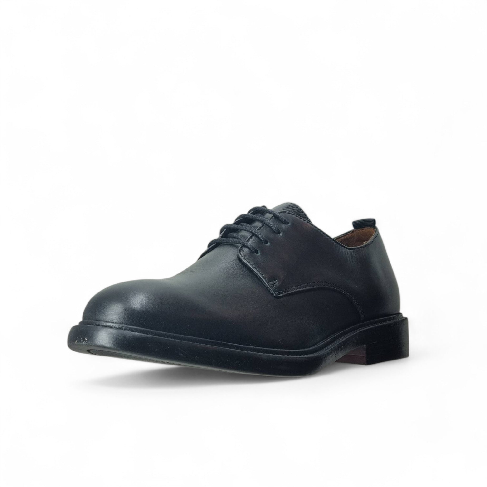 Valleverde Scarpe Basse Stringate da Uomo – Nero