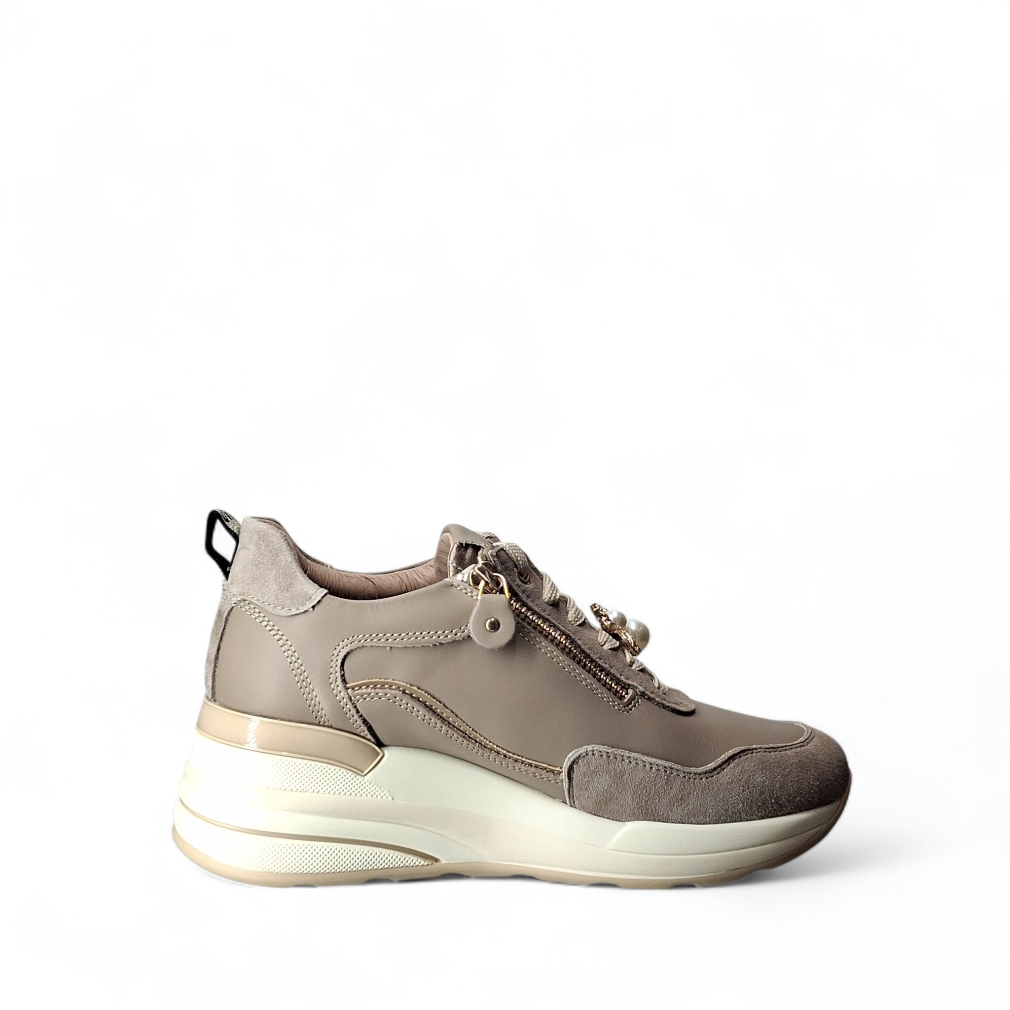 Keys Sneakers Basse da Donna – Talpa - K-9951 TAUPE