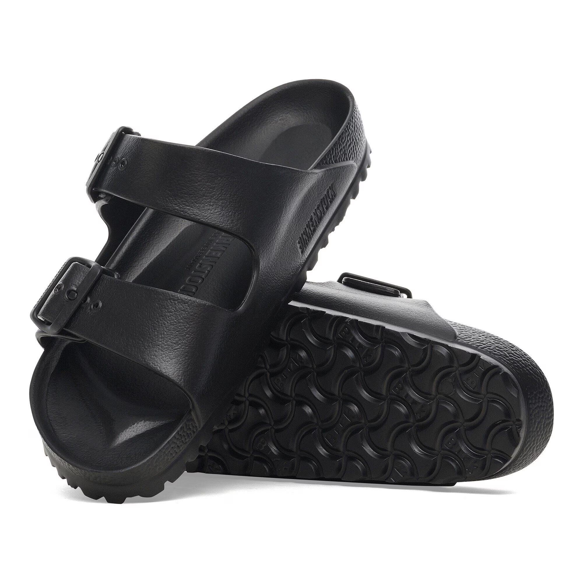 Birkenstock Arizona Eva Calz S Ciabatte Basse Unisex – Nero - ARIZONA129423EVA