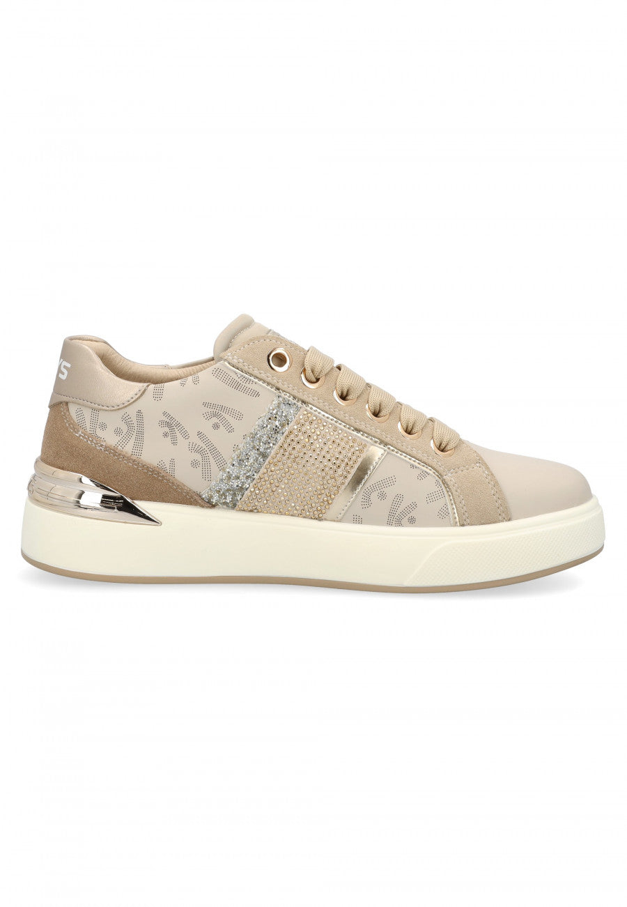 Keys Sneakers Basse da Donna – Beige