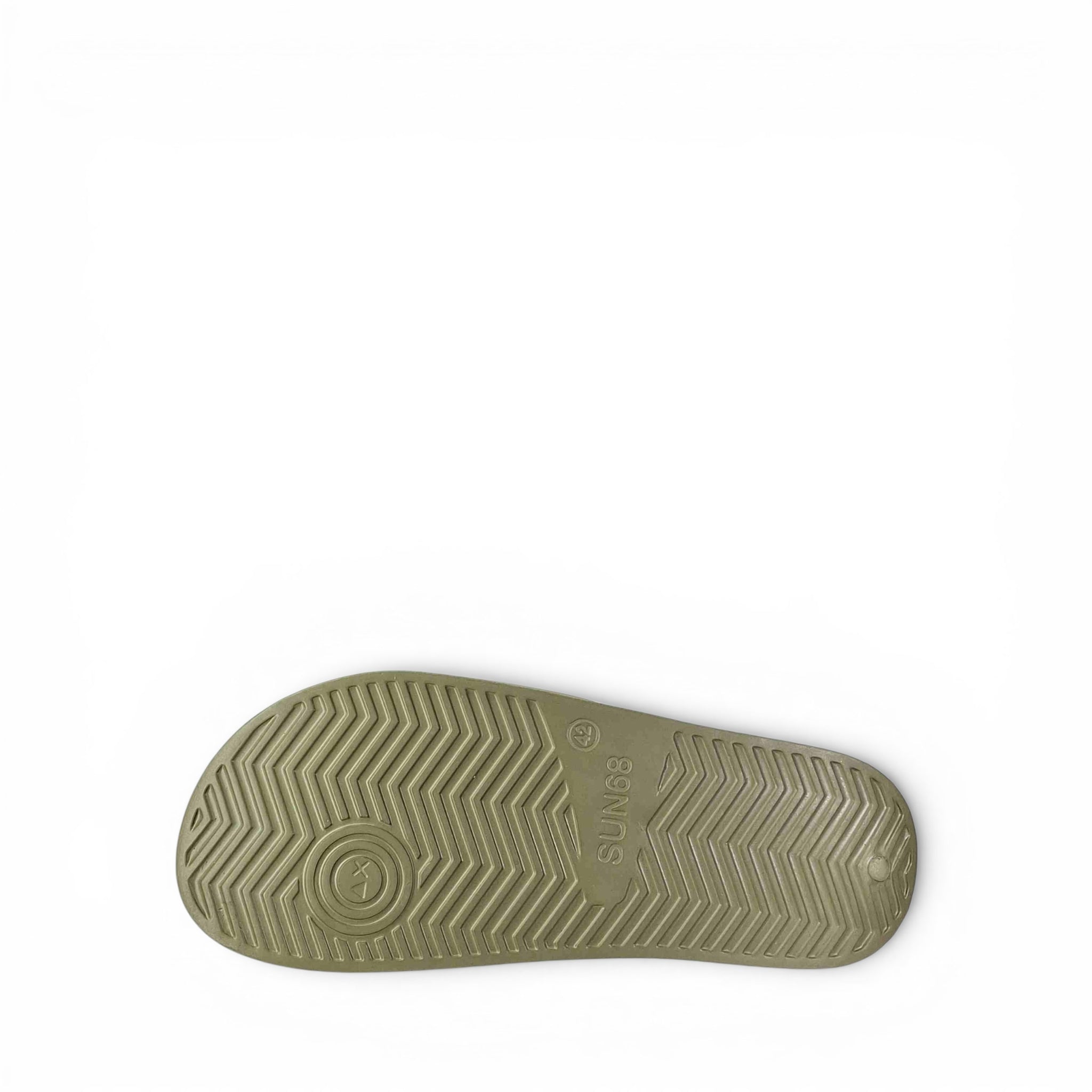 Sun68 Slippers Logo Ciabatte Basse da Uomo – BX36110 MILITARE