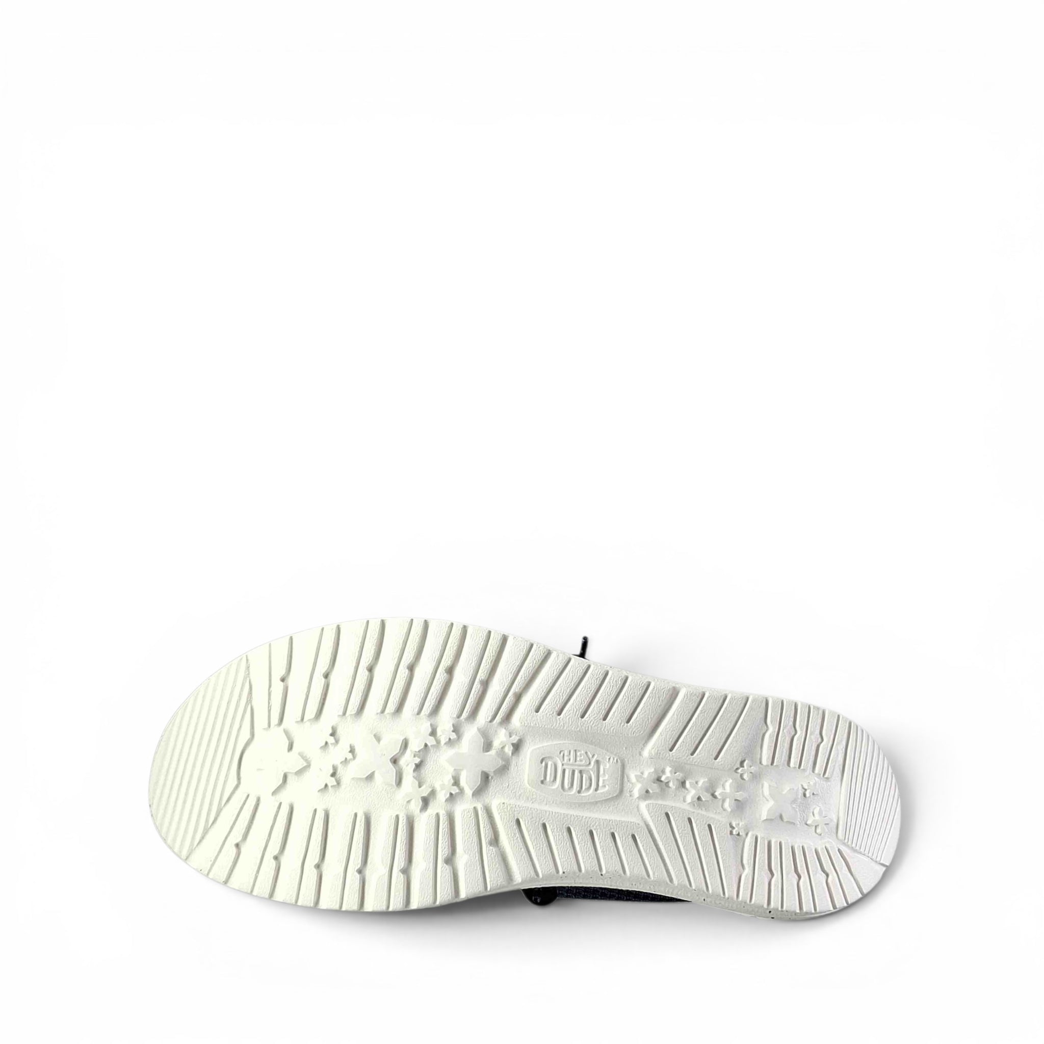 Dude Wally Stretch Canvas Scarpe Basse Senza Stringhe da Uomo – 40700 GREY WHITE