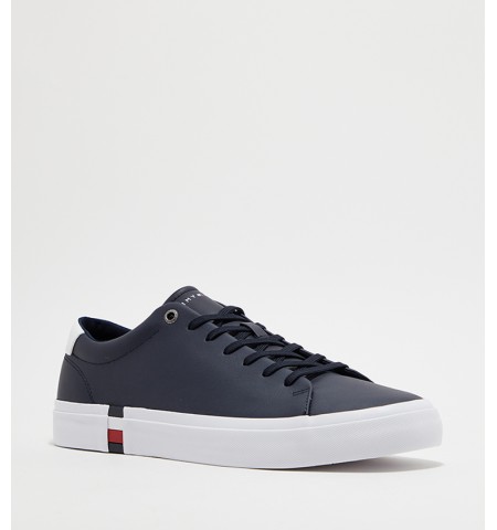 Home basse CORPORATE LEATHER DETAIL VULC - Tommy Hilfiger