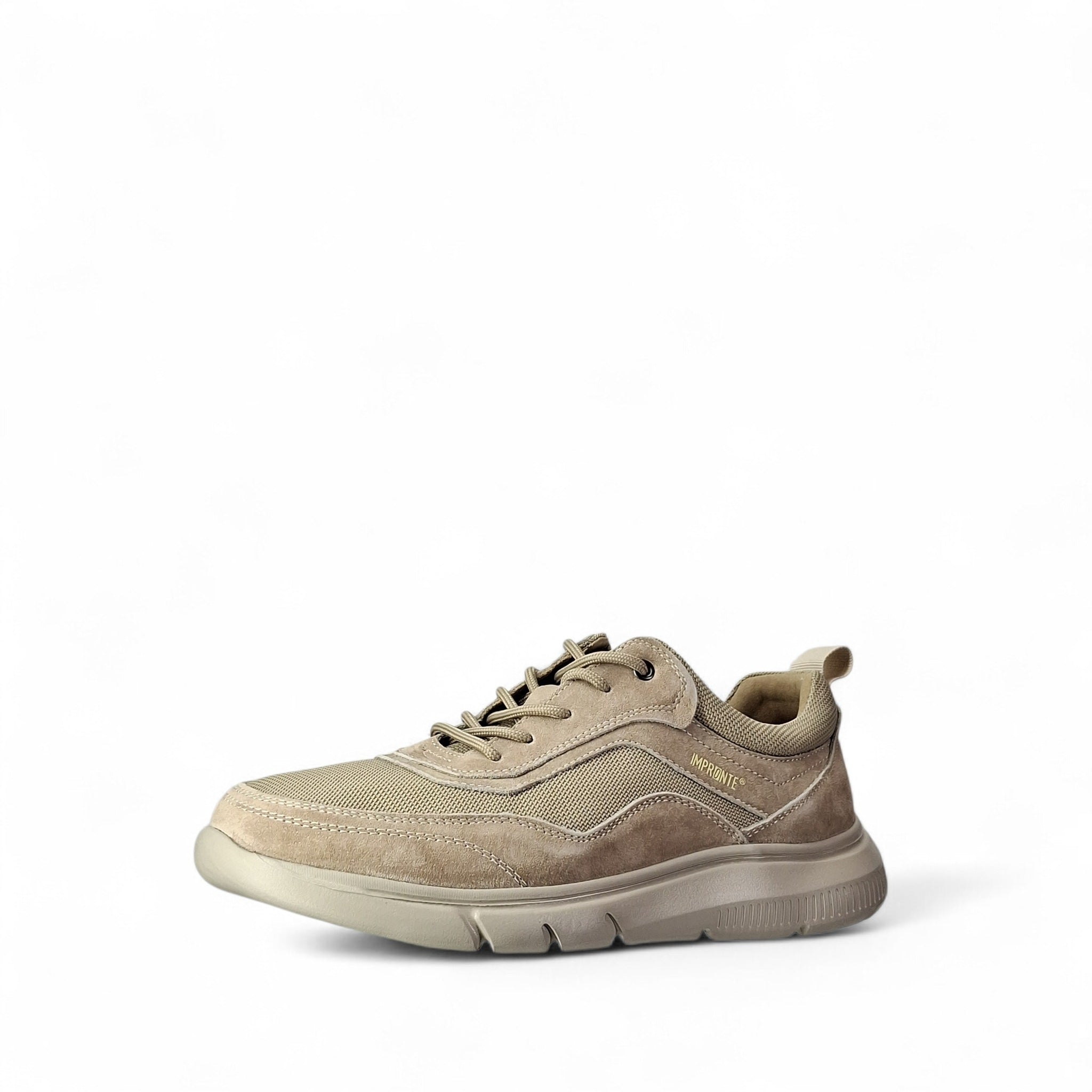 Impronte Barbaro Scarpe Basse Stringate da Uomo – Beige - IM61071A+2