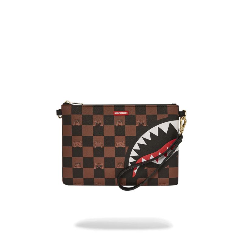 Sprayground Peeking character check pouch Shopping strutturate da Unisex – 910B7509NSZ