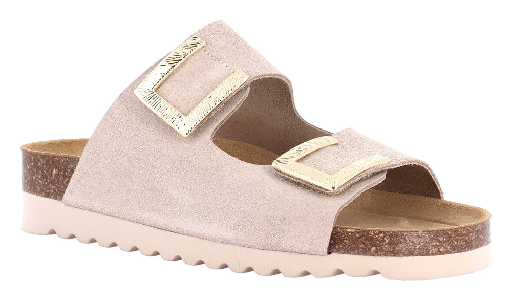 Grunland Ciabatte con Zeppa Cb da Donna – Beige