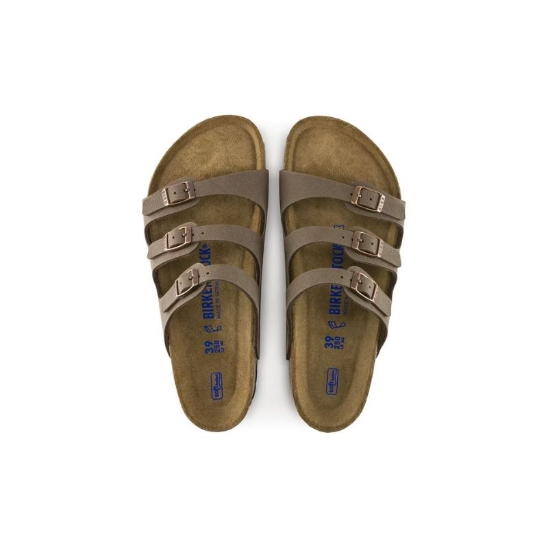 Birkenstock Ciabatte Basse Florida da Donna – Marrone