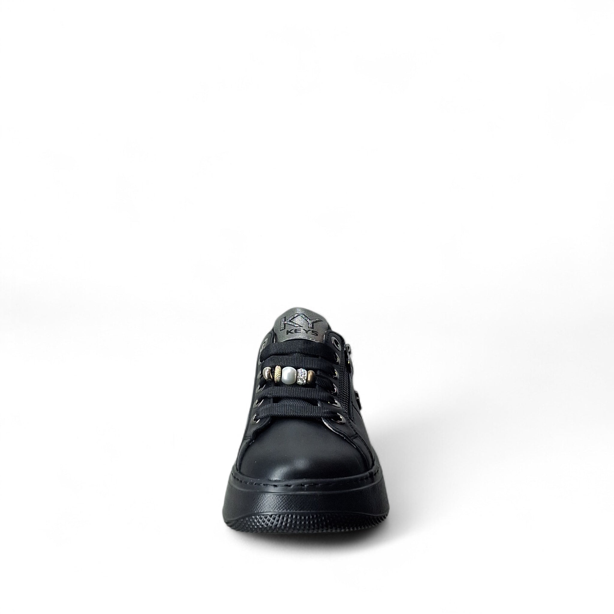 Keys Sneakers Basse da Donna – Nero - K-11212 BLACK