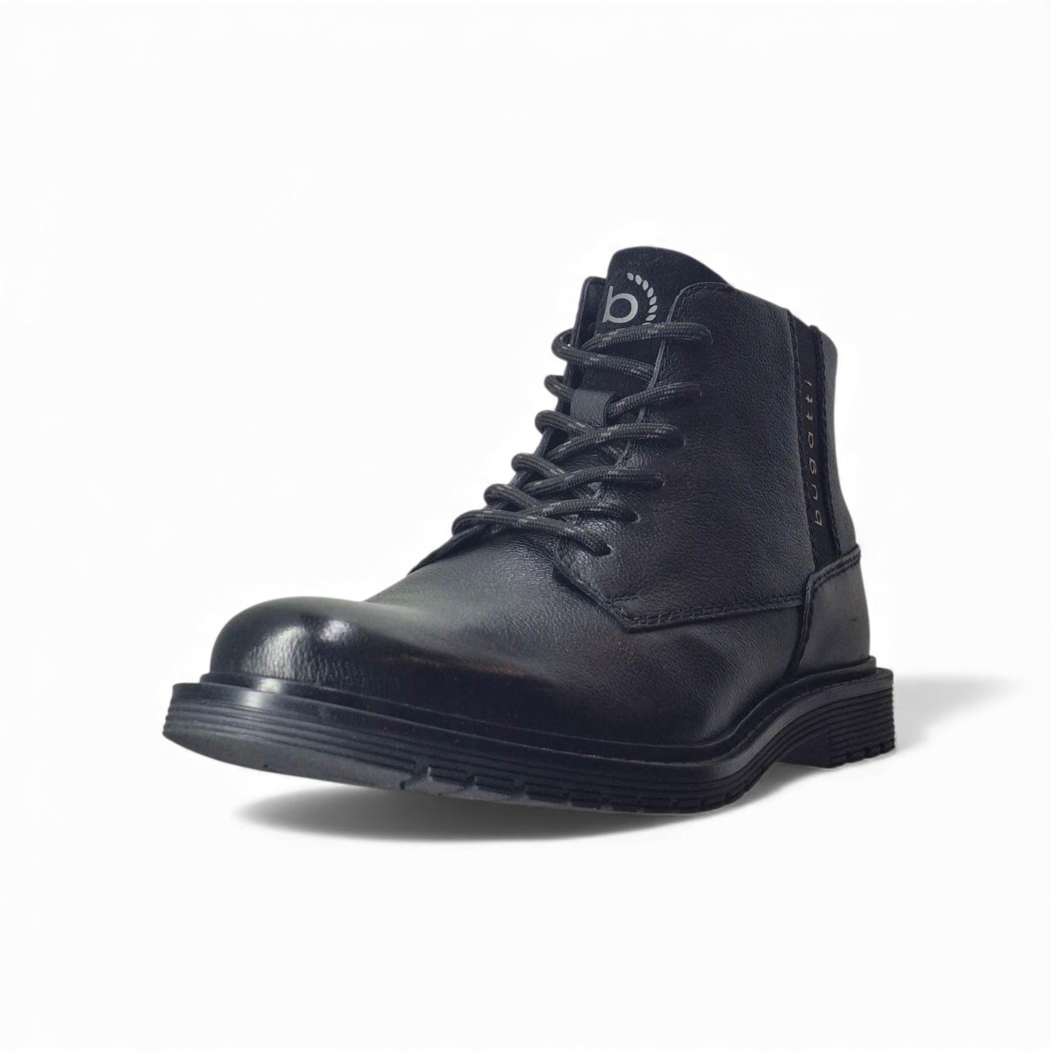 Bugatti Shoes Anfibi Veda da Uomo – Nero