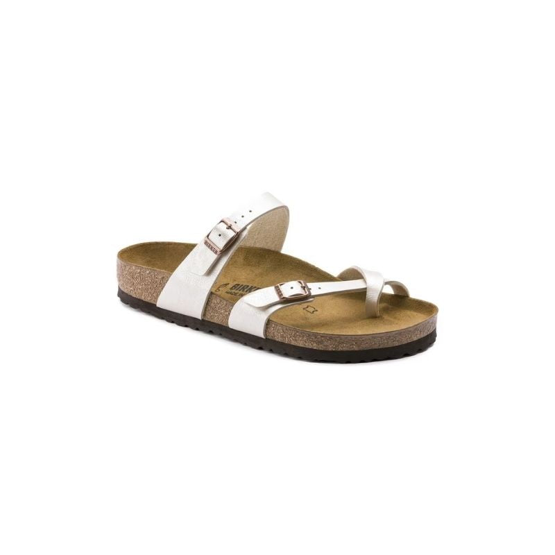 Birkenstock Infradito in Pelle Mayari da Donna – Bianco