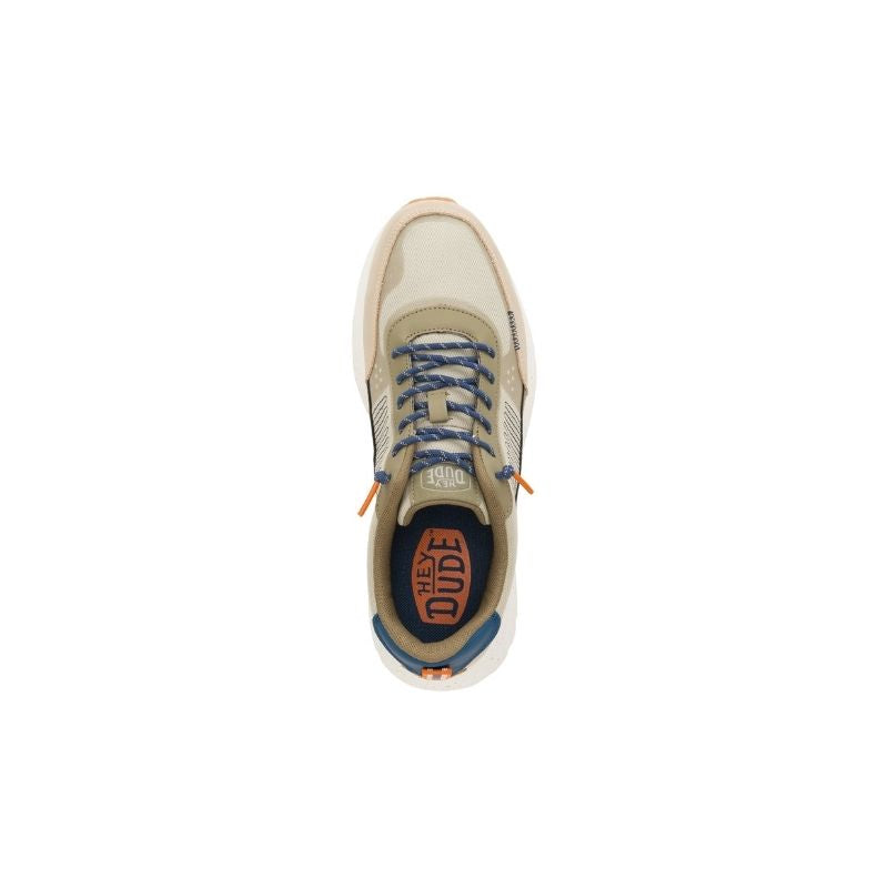 Dude Sneakers Basse Sirocco Alta Leisure da Uomo – Grigio