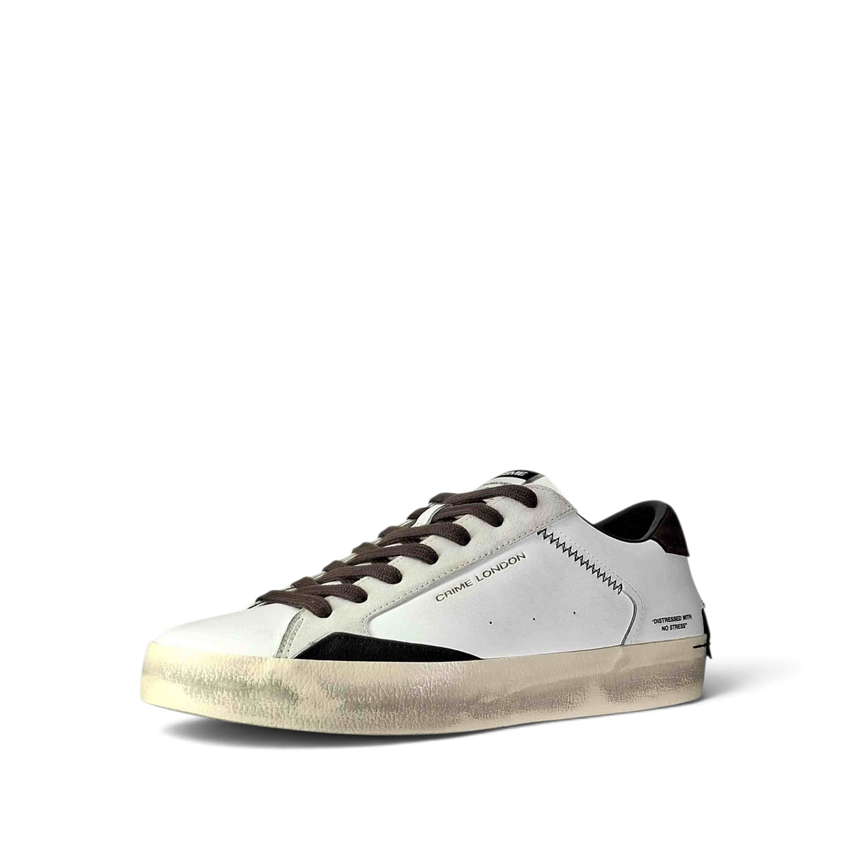 Crime London Distressed Sneakers Basse da Uomo – 10003AA9B