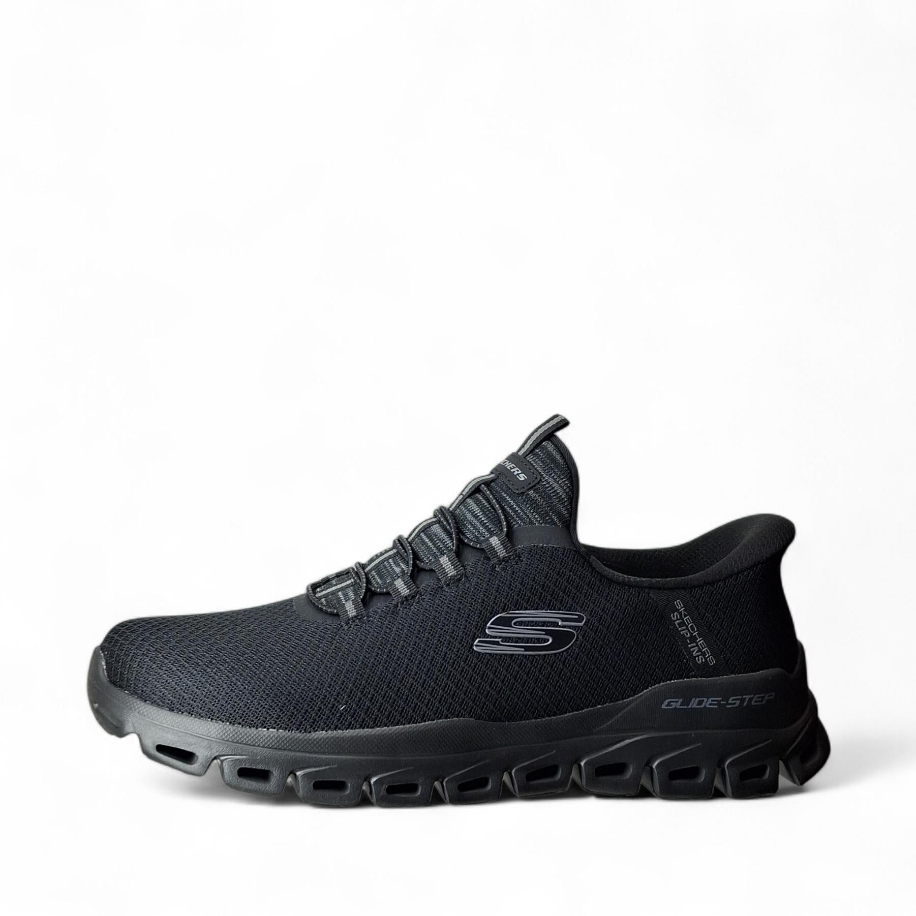 Skechers Glide Sportive Casual Non Stringate da Uomo – Nero - 233010 BBK