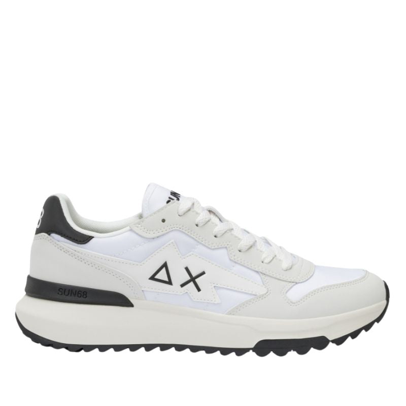 Sun68 Sneakers Basse Niki da Uomo – Bianco