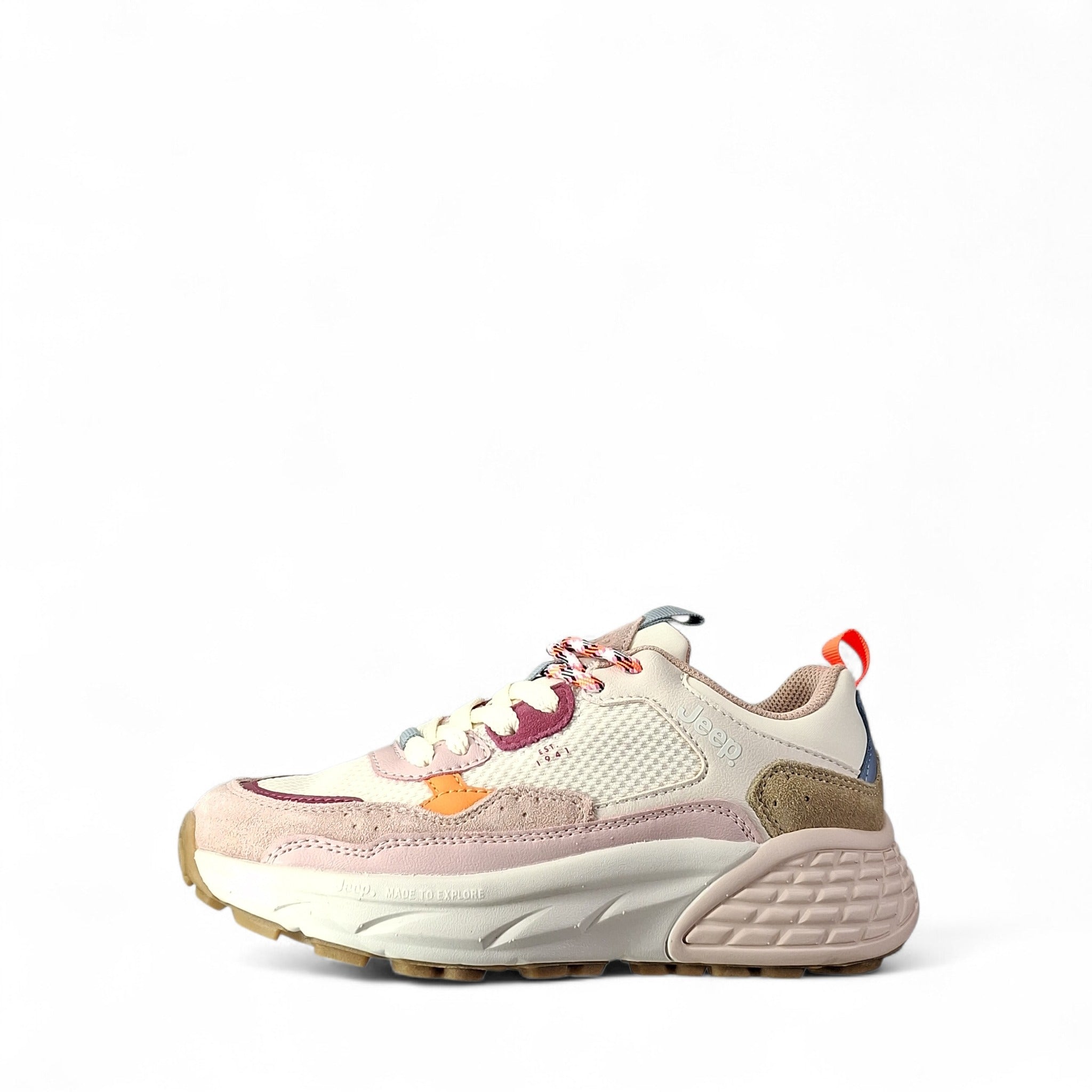 Jeep Jane Sneakers Basse da Donna – Rosa - JL61501A-080
