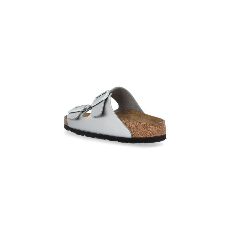 Birkenstock Ciabatte Basse Arizona da Donna – Argento