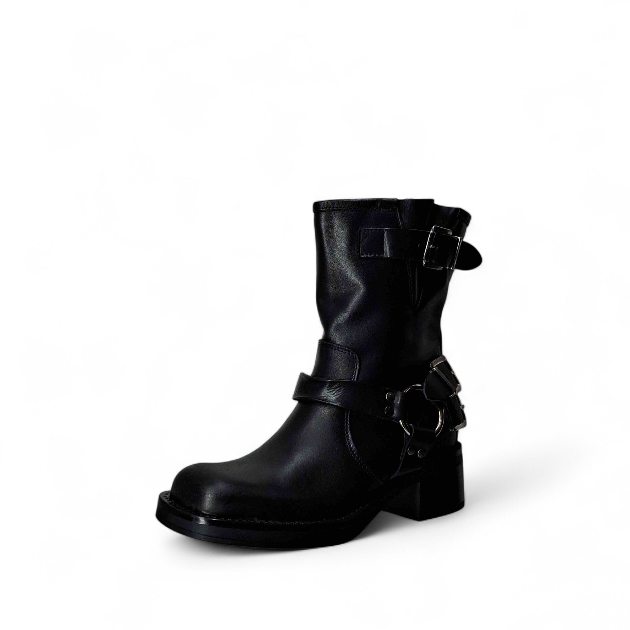 Kammi Biker Biker Frey Basso da Donna – Nero