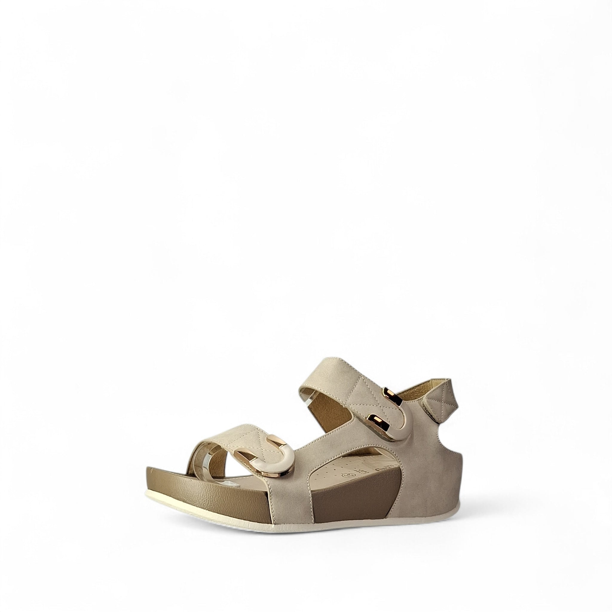 Grunland Dira Sandali con Zeppa da Donna – Beige - SA1996C9DIRA