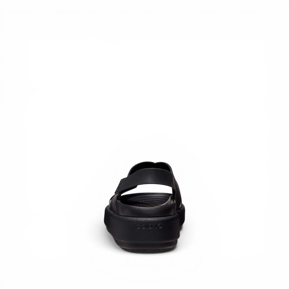 Crocs Brooklyn Luxe Cross Strap W Sandali In Gomma da Donna – 209407 BLACK