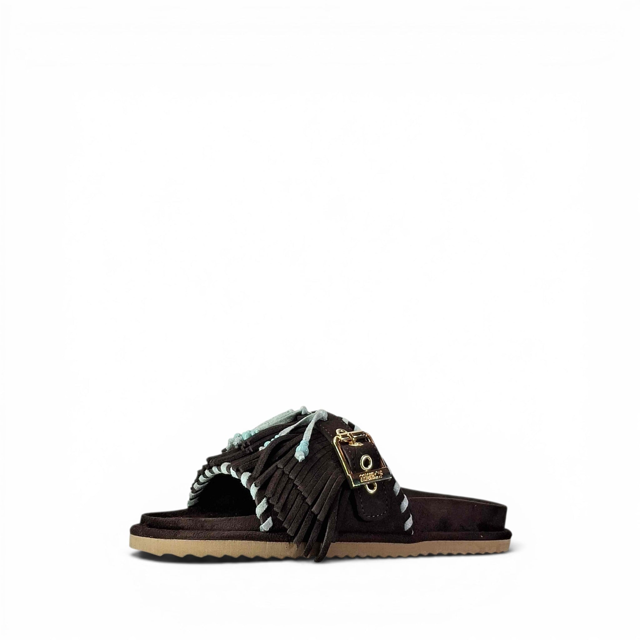 Colors Of California Sandal Cow Suede Ciabatte Basse da Donna – HCBIOW603