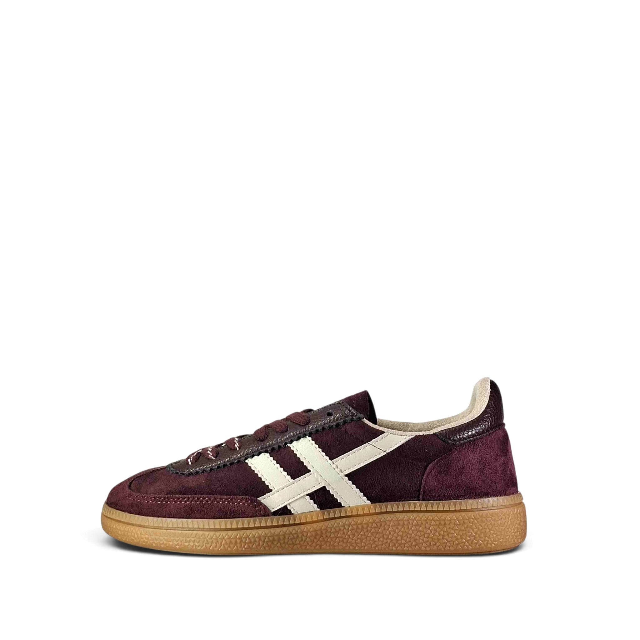 Corina Concetta Sneakers basse da Donna – M6520 BORDO