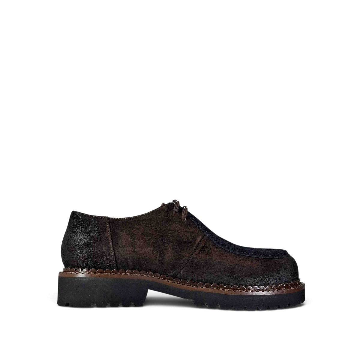 Mat 20 Twist Scarpe Basse Stringate da Donna – B503 MARRONE