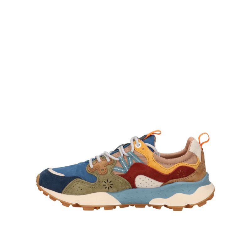 Flower Mountain Sneakers Basse Yamano da Uomo – Multicolor