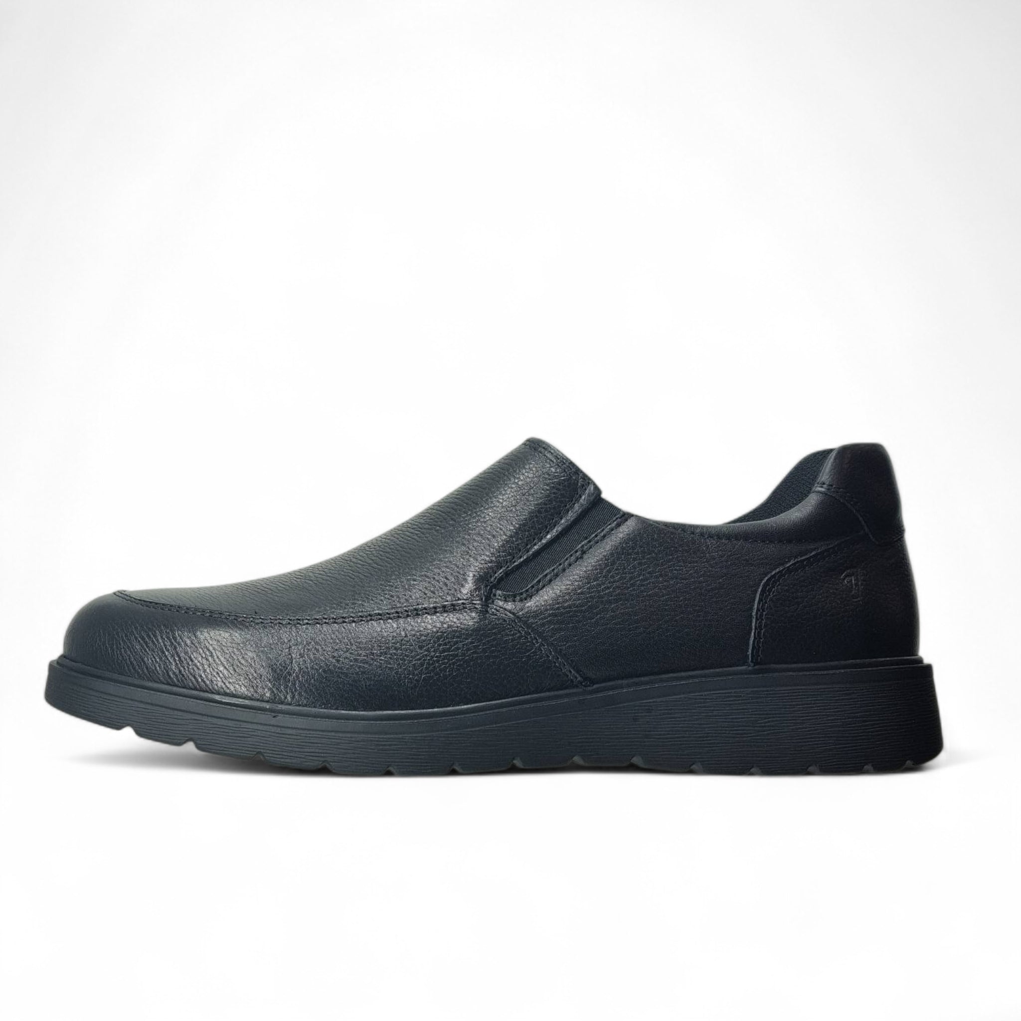 Valleverde Scarpe Basse Senza Stringhe Vj da Uomo – Nero