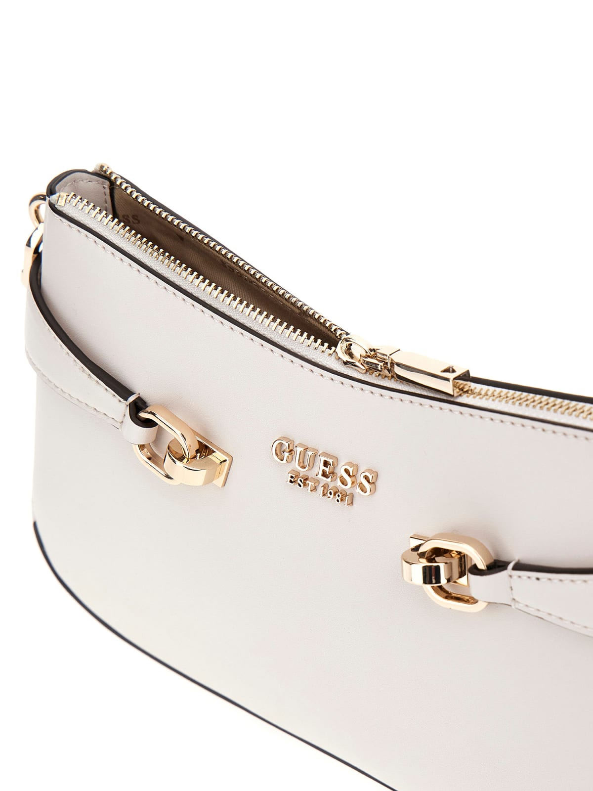 Guess Shopping Strutturate Lorelei Top Zip Shoulder Bag da Donna – Multicolor