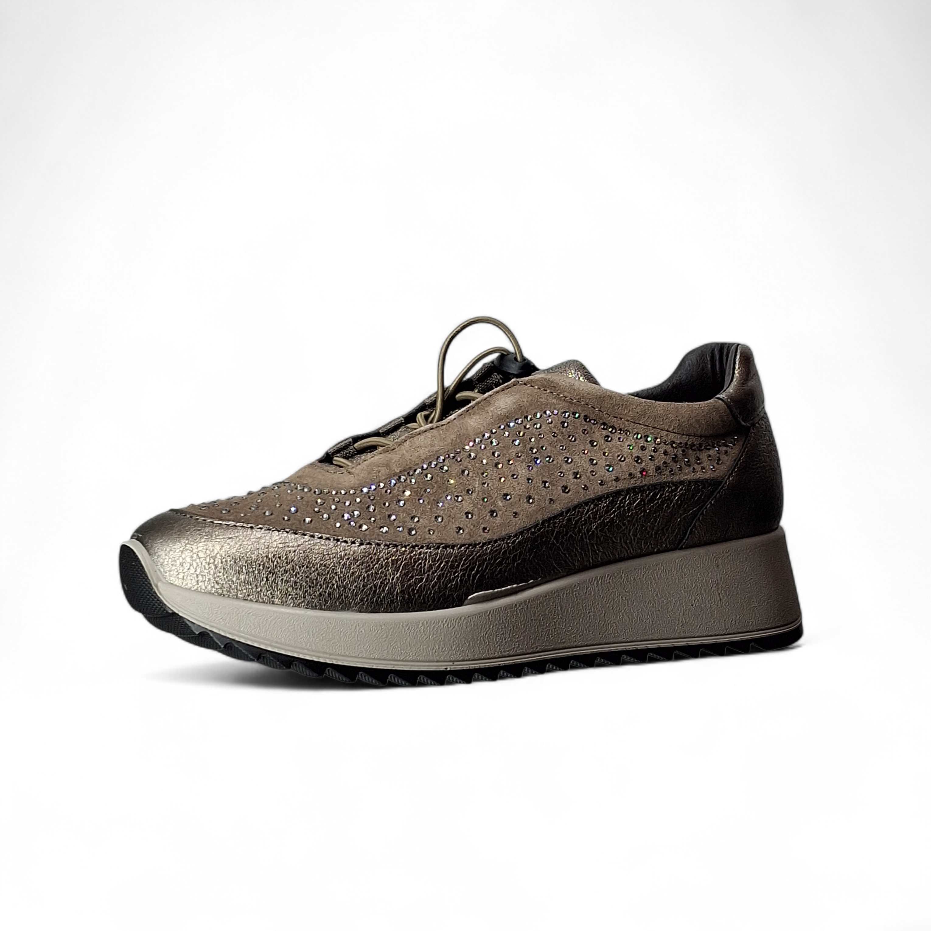 Enval Scarpe Basse Stringate da Donna – Moro