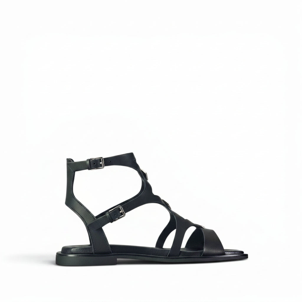 Kammi Sole Sandali Bassi da Donna – PL424 NERO
