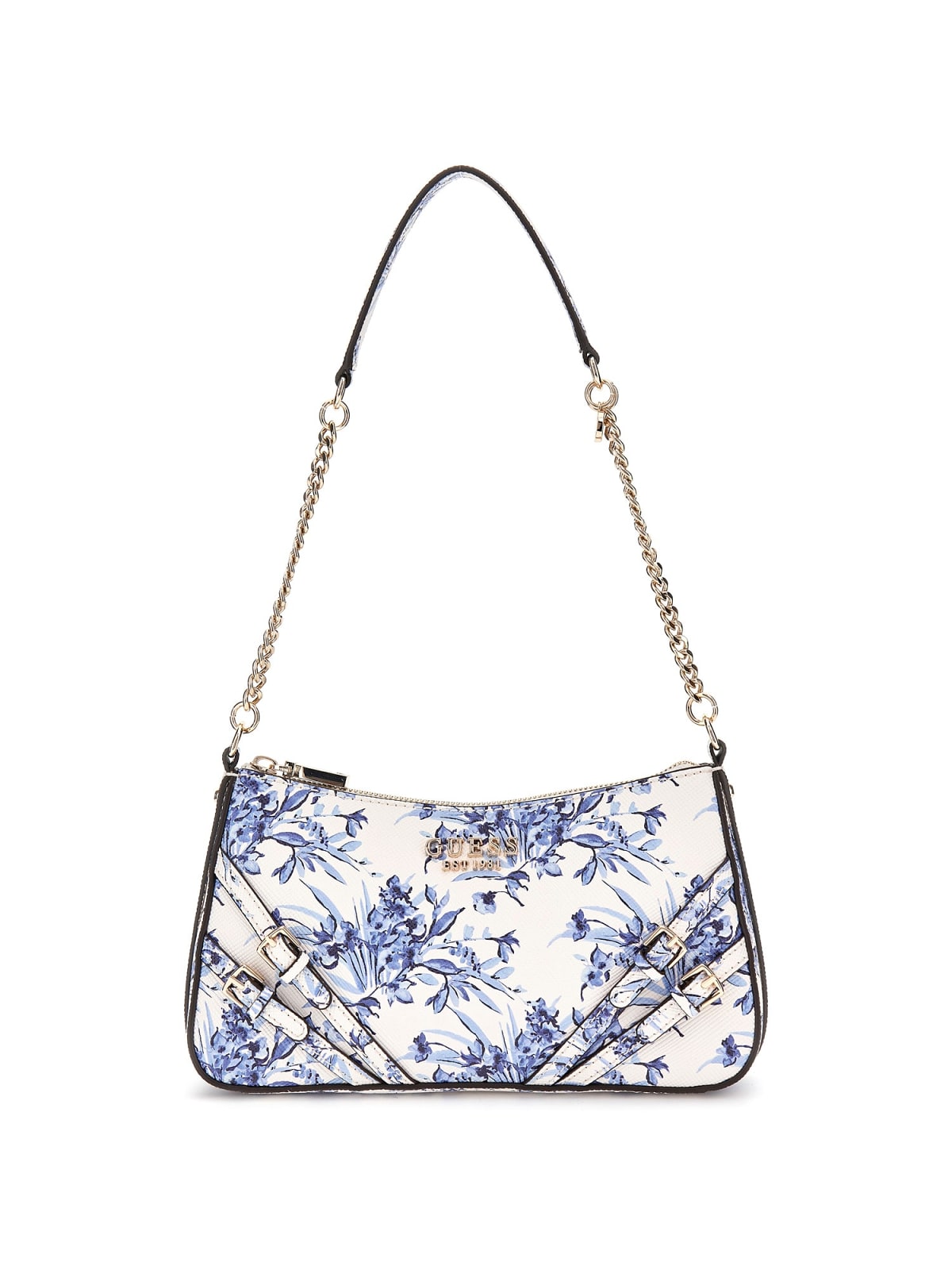 Guess Shopping Strutturate Bramina Top Zip Shoulder da Donna – Multicolor