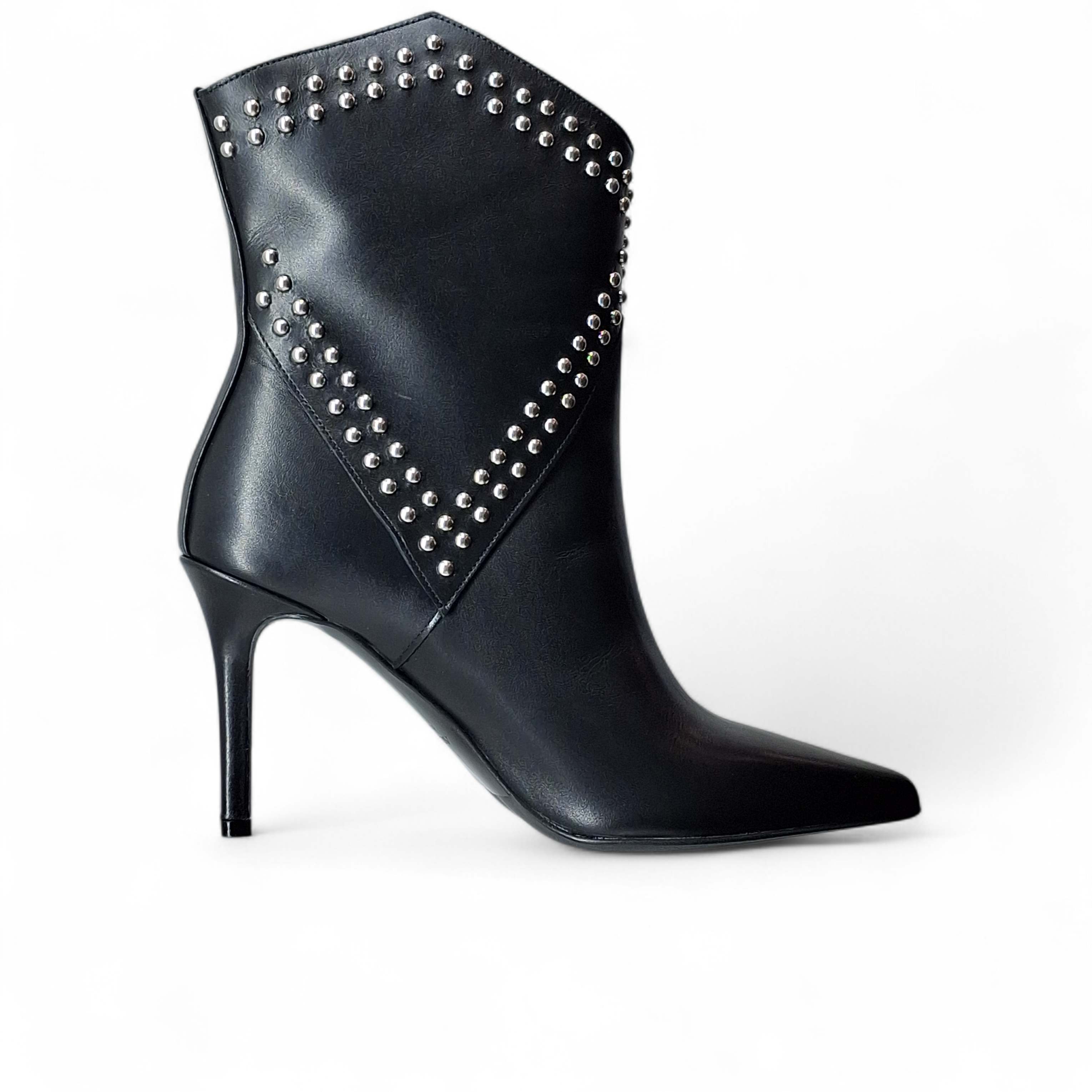 Albano Stivaletti con Tacco da Donna – Nero