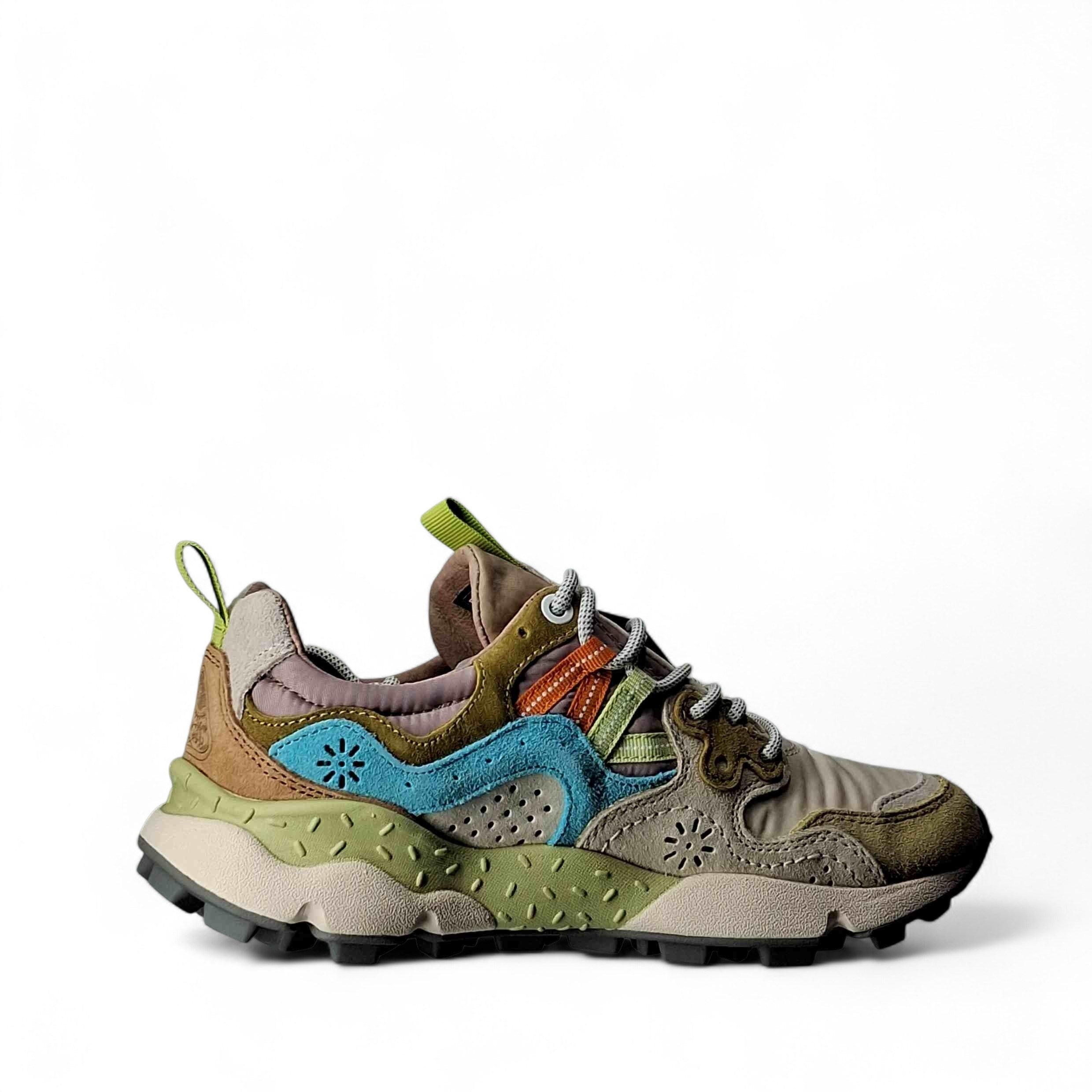 Flower Mountain Sneakers Basse Yamano da Donna – Blu