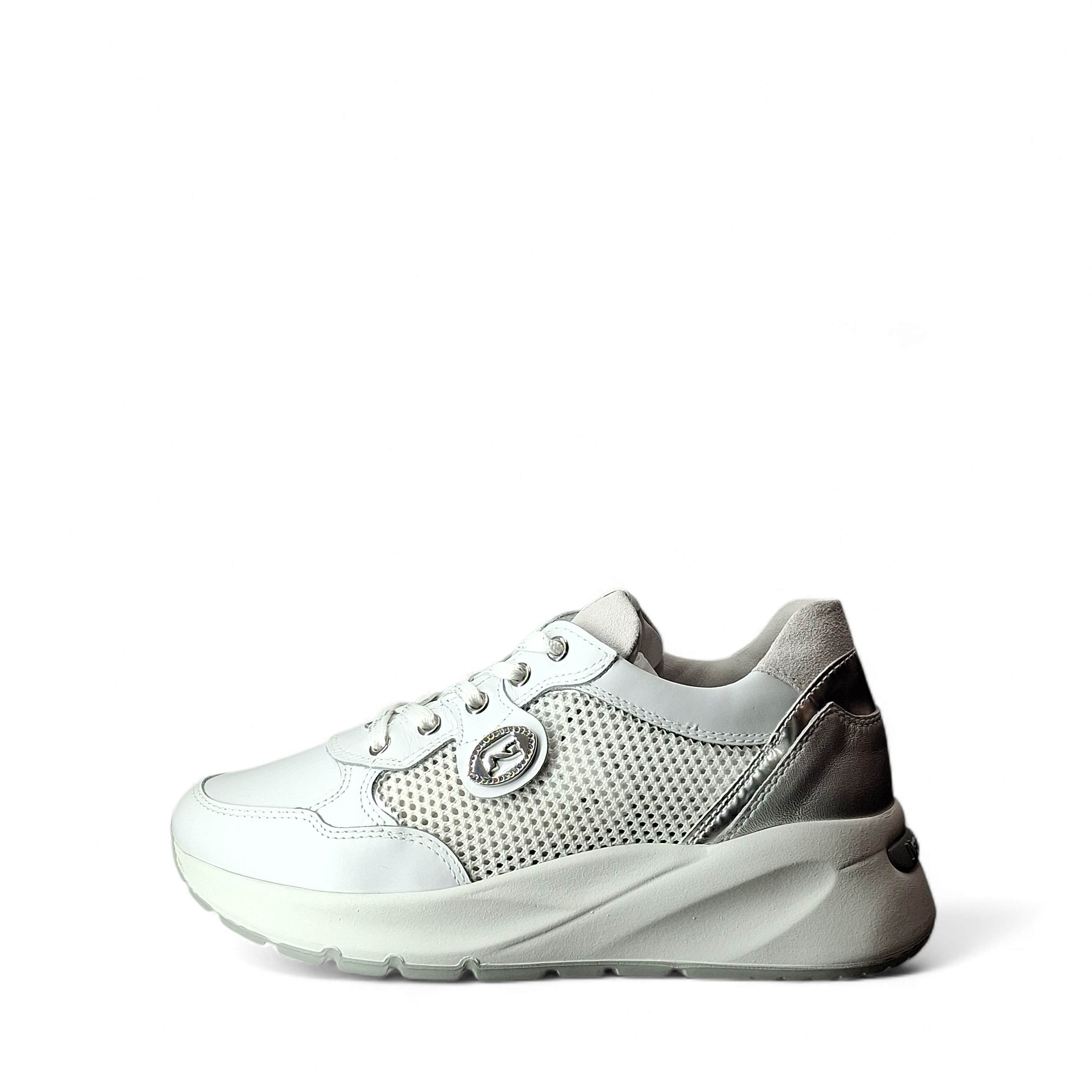 Nero Giardini Sneakers Basse Nina da Donna – Bianco