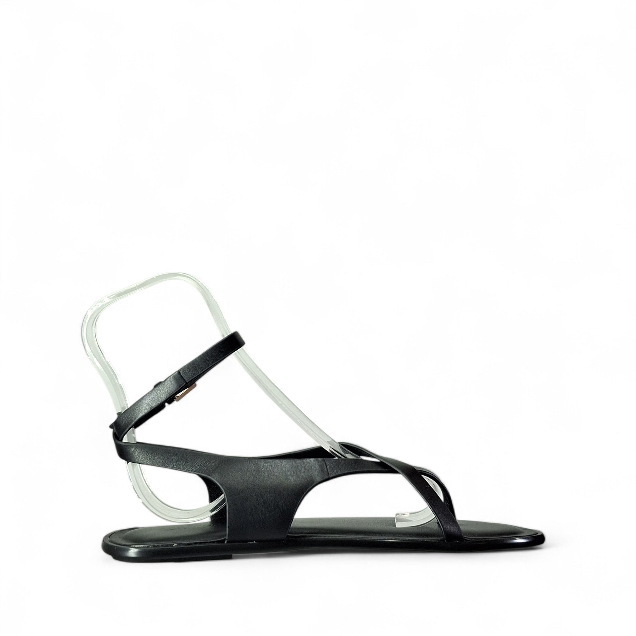Mormora Marianna Sandali Bassi da Donna – Nero - 25F-8621_02