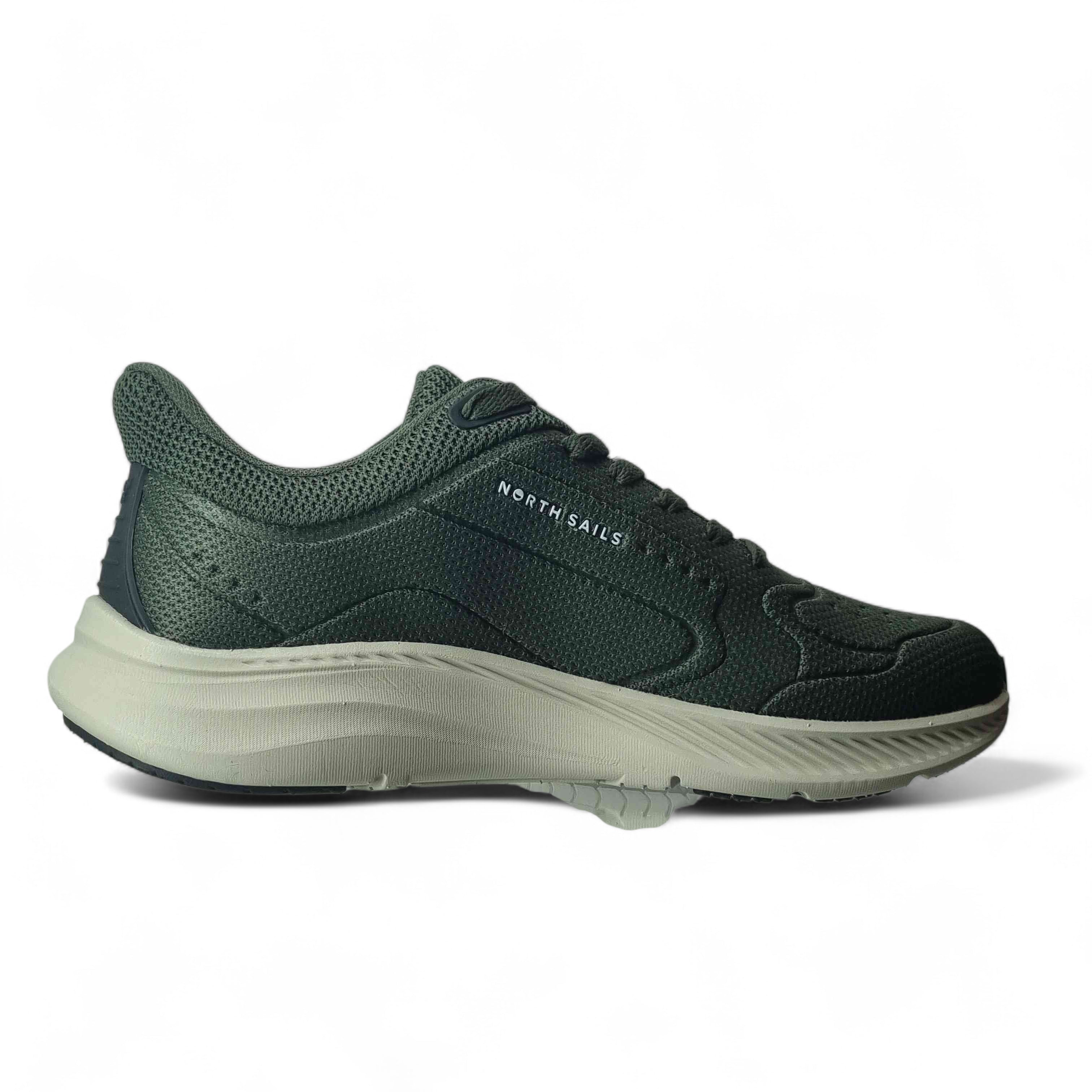 North Sails Sneakers Basse M Green da Uomo – Grigio