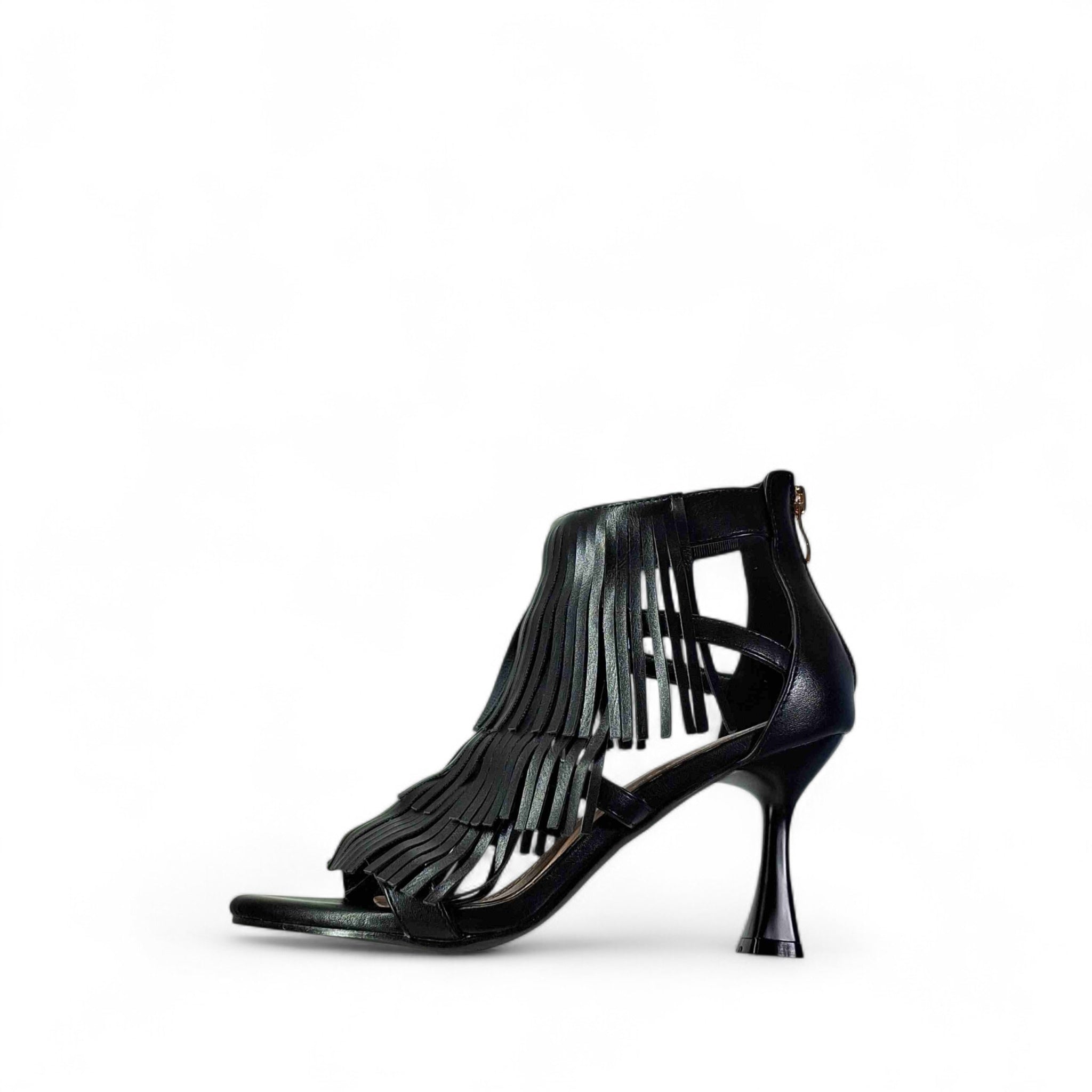 Kammi Kanie Sandali con Tacco da Donna – Nero - 2592+1